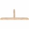 Ekena Millwork Portland Smooth Timber Gable Bracket, Douglas Fir, 60"W x 30"H x 3 1/2"D x 3 1/2"F, 12/12 Pitch GBW060X30X0404POR00SDF - alternate 3